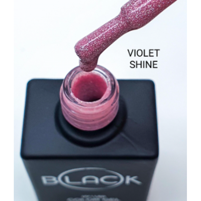 Gel Polish Black Violet Shine, 12Ml