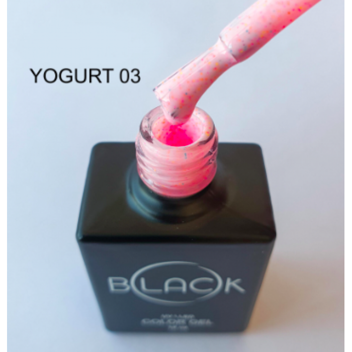 Gel Polish Black Yogurt 03, 12Ml
