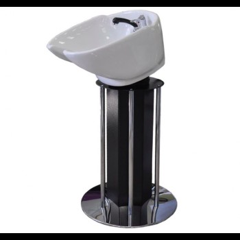 Hairdressing Sink “Helga-2” On A Stand Without A Chair, Deep Ceramic Sink