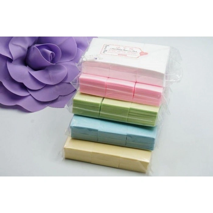Nail Polish Remover Wipes, Hard, Colored