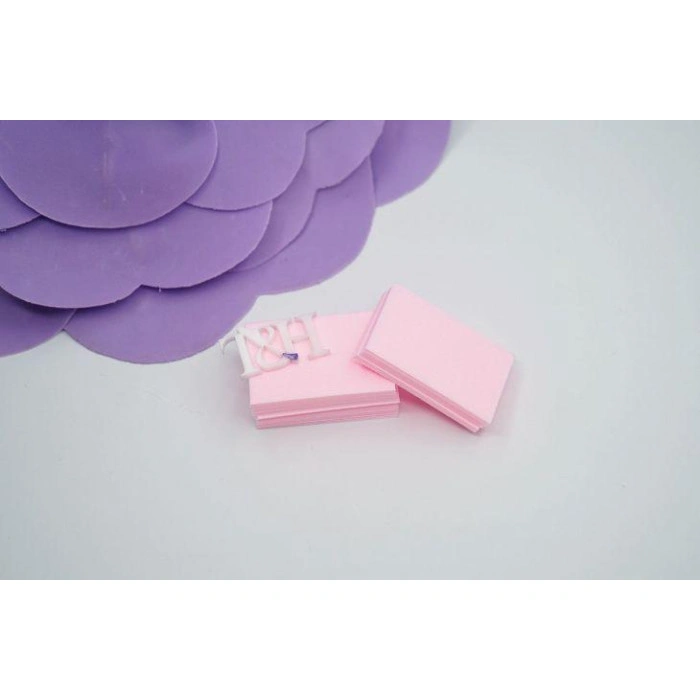 Nail Polish Remover Wipes, Hard, Colored