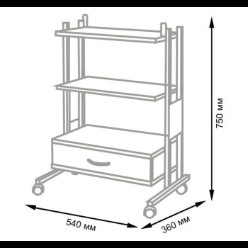 Pedicure Trolley 