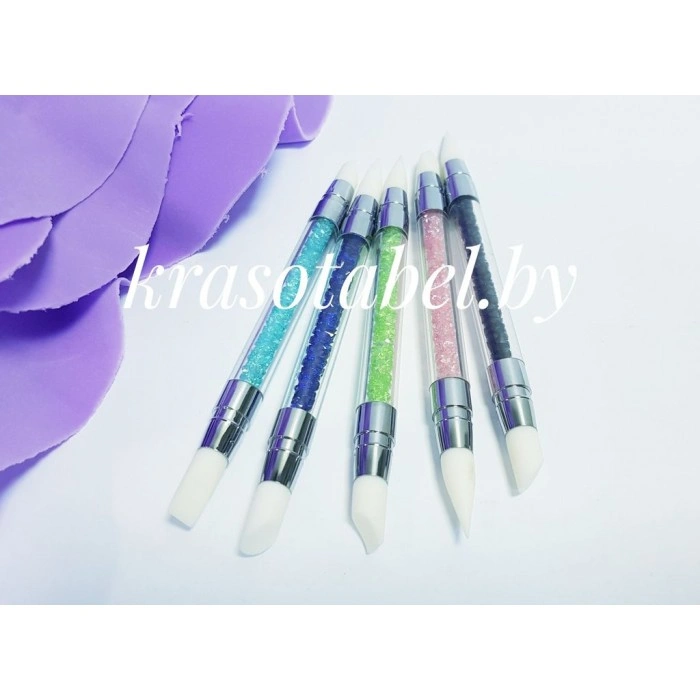 Set Of Global Fashion Sculpting Brushes With Swarovski Rhinestones