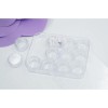 Set Of Jars For Rhinestones 12 Pieces