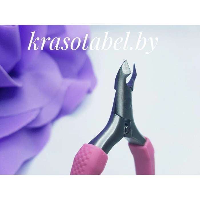 Stainless Cuticle Nippers With Rubber Handle