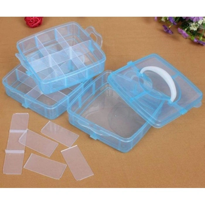 Three-Story Container For Small Items