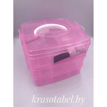 Three-Story Container For Small Items