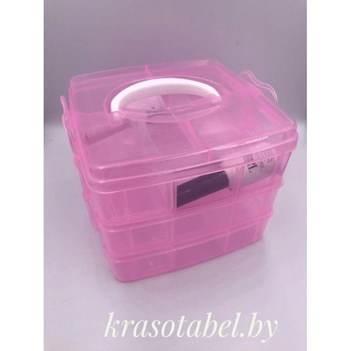 Three-Story Container For Small Items