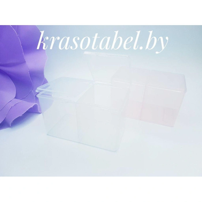 Two-Section Container For Lint-Free Wipes