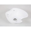 White Washbasin For Hairdresser Sink 6617/6682